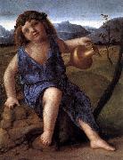BELLINI, Giovanni Young Bacchus ffh oil painting reproduction